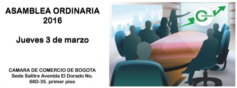 ASAMBLEA GENERAL DE LA CÁMARA COLOMBIANA DE LA ENERGIA