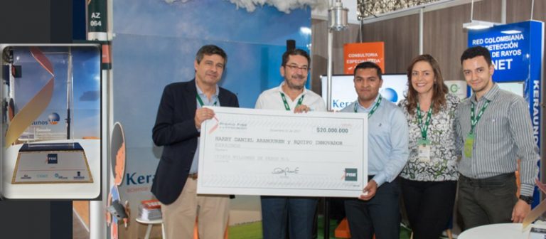 Premio FISE a la Innovación 2017 a nuestro afiliado Keraunos