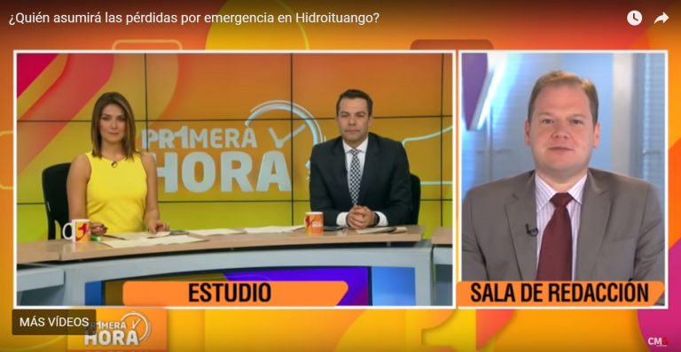 ¿Quién asumirá las pérdidas por emergencia en Hidroituango?