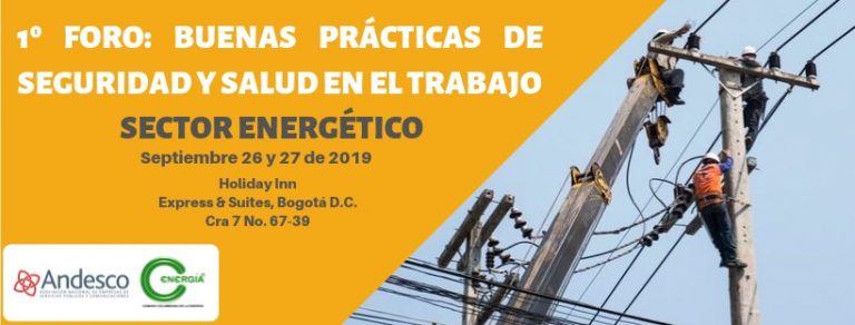 1º Foro: Buenas Practicas de Seguridad y Salud (HSEQ) en el Trabajo para el Sector Energético