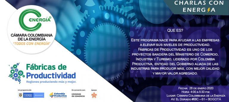 Charla Fábricas de Productividad