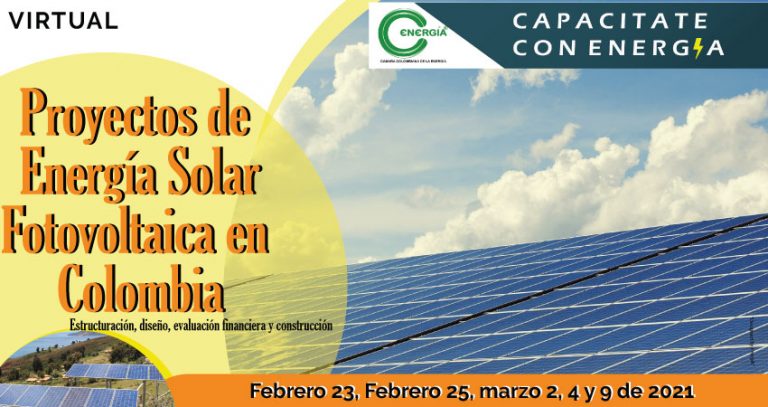 Proyectos de  Energía Solar Fotovoltaica en  Colombia