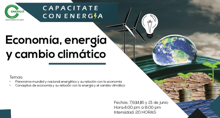 Capacitación Economía, energía y cambio climático