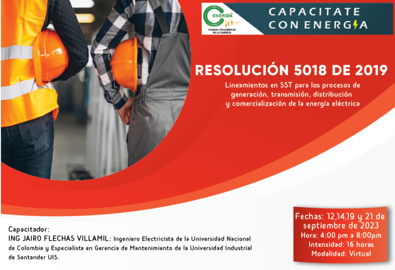 capacitación «Resolución 5018 de 2019»