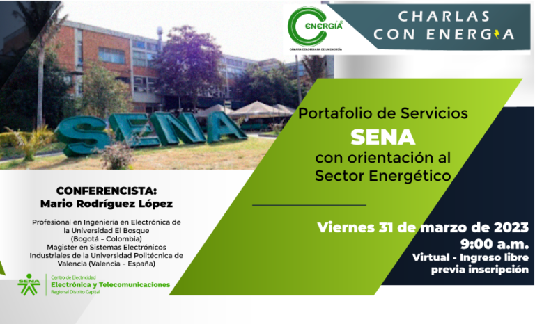 CHARLAS CON ENERGÍA – Portafolio de Servicios SENA con orientación al Sector Energético