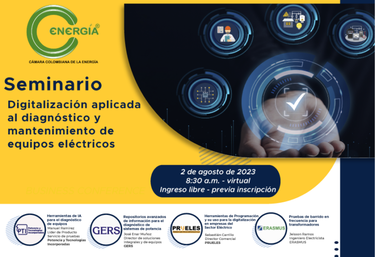 Seminario Digitalización aplicada al diagnóstico y mantenimiento de  equipos eléctricos