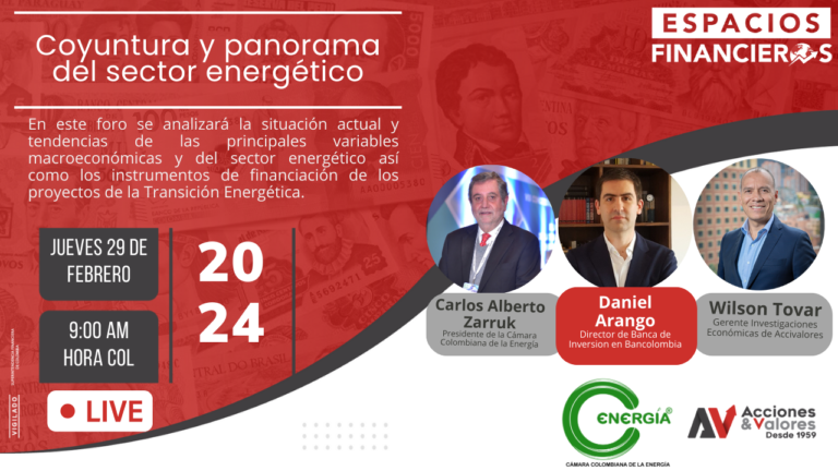 Foro coyuntura y panorama del sector energético