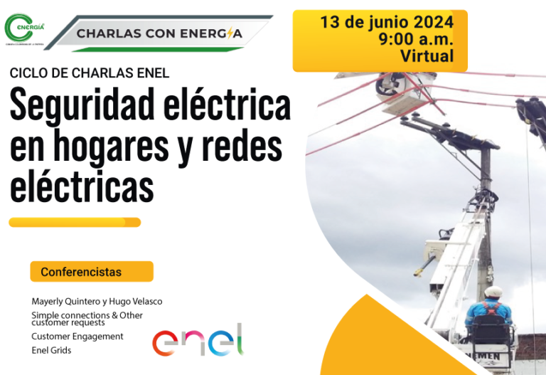 Charla Seguridad eléctrica en hogares y redes eléctricas